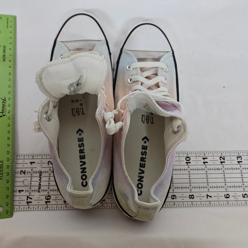Converse Chuck Taylor All Star Low Top Tie Dye Pastel Sneakers Womens 10 567909F - Picture 4 of 8